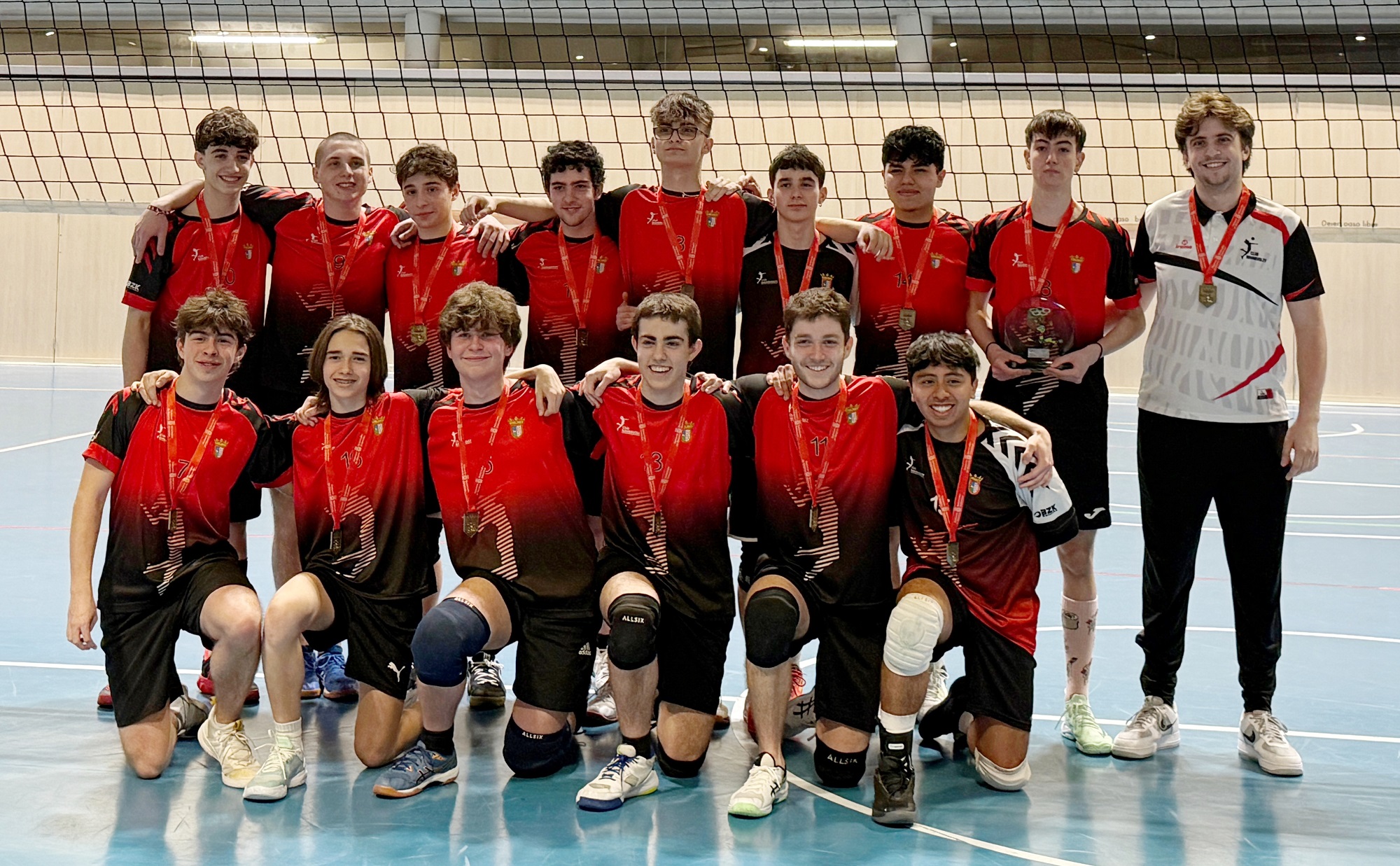 El estadio Larrabide de Pamplona acogió la disputa de las finales de los JDN cadete (femenina y masculina) y juvenil (masculina)